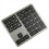 2.4G Bluetooth Number Pad Ultra-Thin Wireless Numpad USB Rechargeable Numeric Keypad for IOS Android Window Black 2