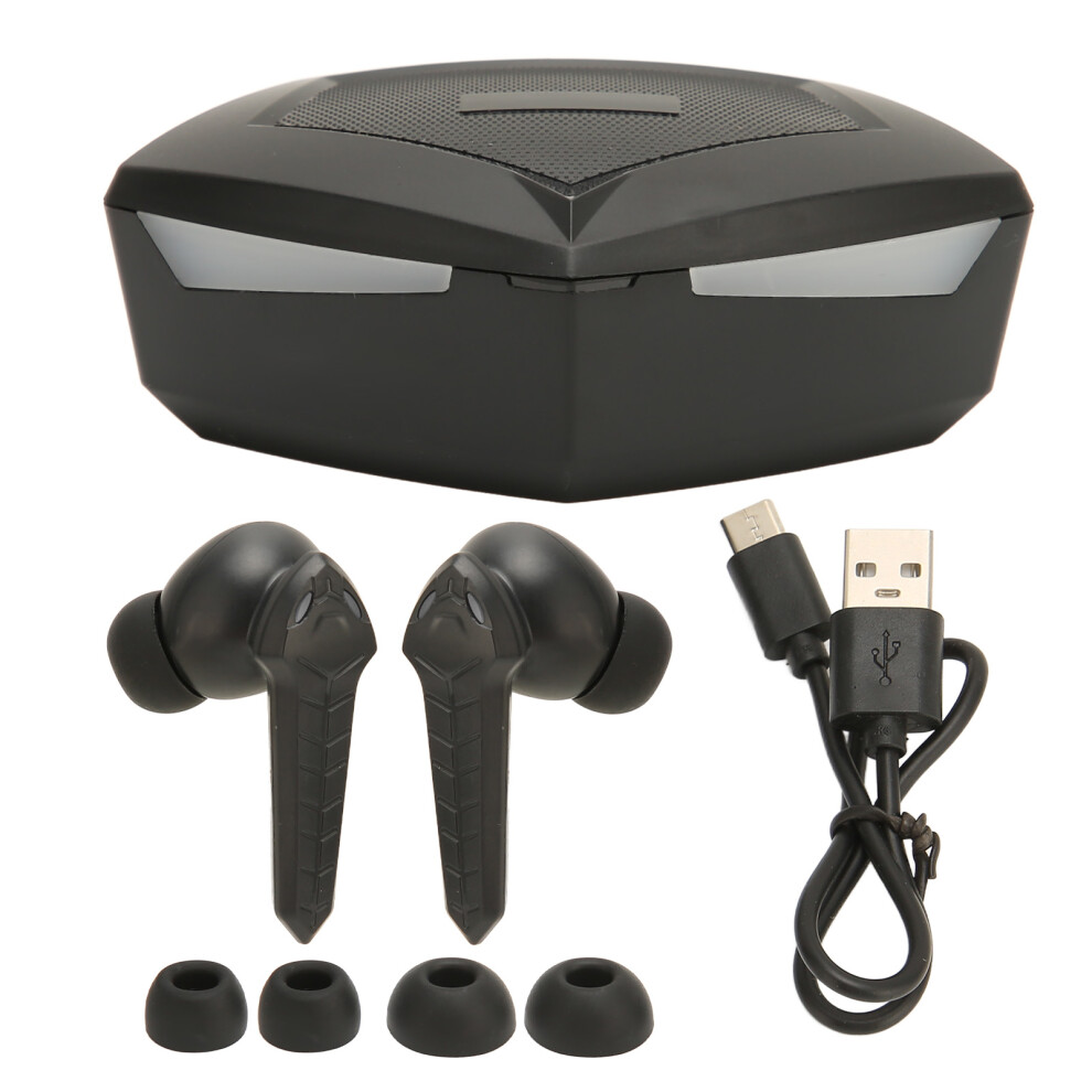 Comfortable Fit Bluetooth Earbuds, Noise Cancelling & Ergonomic Design, Rgb Led & Low Latency For Seamless Connectivity, Bt 4.2 & 13Mm Drivers, Snake 9416038547997