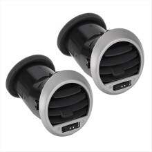 2Pcs Front Dashboard Air Conditioning Outlet 96887307 for Optra Wagon 5DR 2004-2007 A/C Air Vent Nozzle