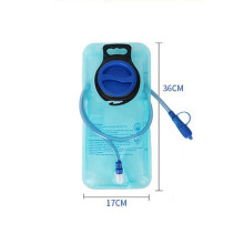 Sacca idrica con sistema di idratazione senza sapore, facile da usare, contenitore per acqua resistente alla pressione, ideale per lo zaino e per gli