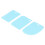 (As show, One size) 3PCS/Set Cake Cream Scraper Dough Pasty Cutters Scraper Kitchen Tool DIY Baking ToolBlue 3