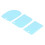 (As show, One size) 3PCS/Set Cake Cream Scraper Dough Pasty Cutters Scraper Kitchen Tool DIY Baking ToolBlue 4