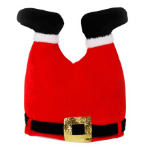 Chapeau de pantalon rouge amusant, accessoire de Costume-UN