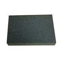 Tapis de feutrage à l'aiguille en mousse, épais, outil de-Noir L