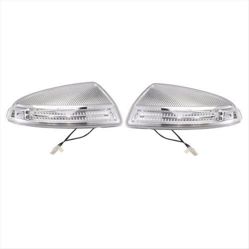 1Pair Door Side Mirror Turn Signal Light Indicator Lamp for W164 ML350 ML550 GL450 A1649061300 A1649061400