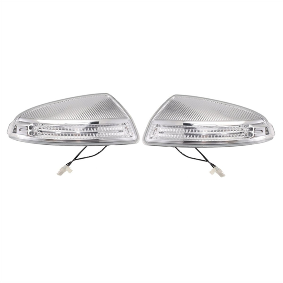 1Pair Door Side Mirror Turn Signal Light Indicator Lamp for W164 ML350 ML550 GL450 A1649061300 A1649061400