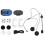 Ακουστικά Bluetooth για μοτοσικλέτα, αδιάβροχη τεχνολογία και λεπτό σφουγγάρι για 1