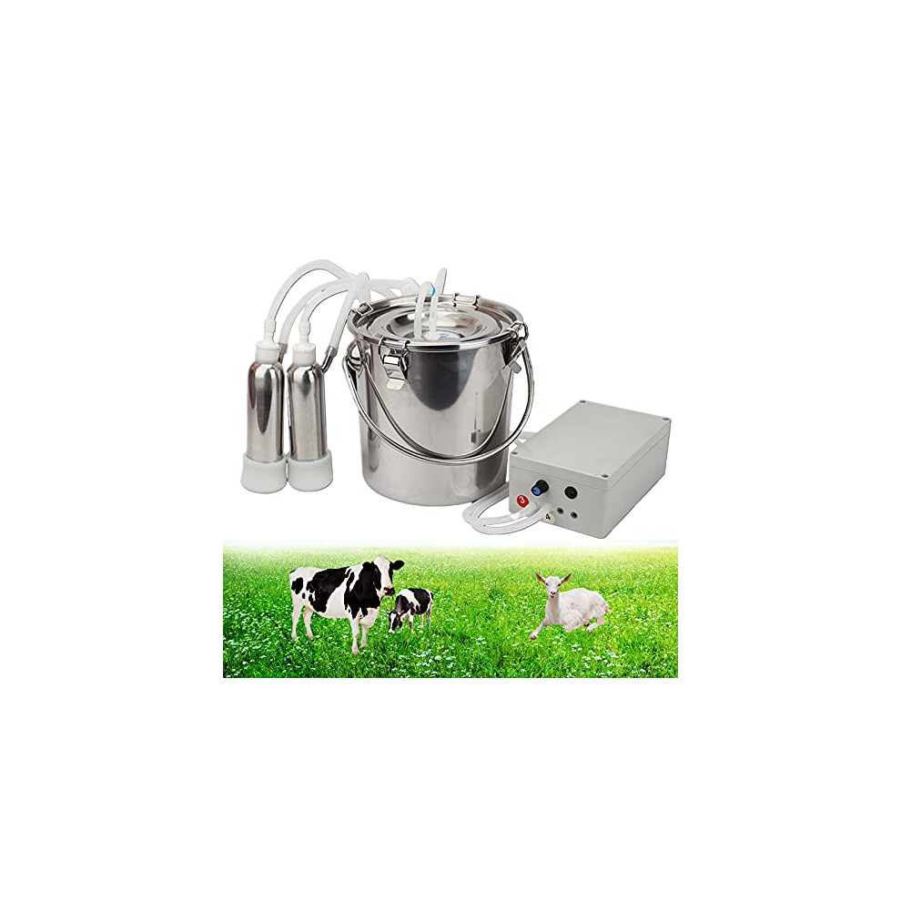 Electric Cow Milking Machine Portable Milk Pump For Cows And Sheep Home Use Udders Protection