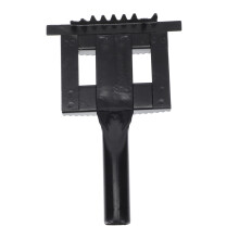 Cattle Hairbrush For Pet Hair Removal, Lint Brush, Ergonomic NonSlip Handle, Iron Serrated Grooming Tool