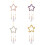 Carillons éoliens suspendus en cristal rose améthyste-Violet 2