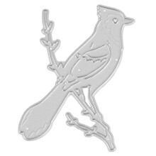 (As show, One size) Cutting Dies Stencil DIY Scrapbooking Embossing Album Paper Card Craft (TD171 Bird)