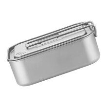 Titaniums Outdoor Lunchbox 800ml Lekvrije Camping Bentos-800 ml