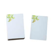 20Sheets Blank Art Cards 2.24x3.54Inch Flower Print Note-22
