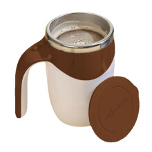 Automatisch roerende koffiemok Magnetische roerende-bruin