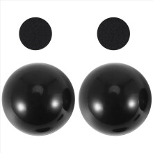2 Pcs Laptop Notebook Black Antiskid Cool Ball Cooler Stand Pad