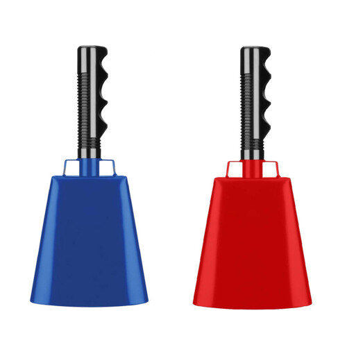 Ergonomic Grip Cowbells With Handle Handheld Cowbells Ideal-Red 1