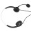 Fone de ouvido para jogos com interface USB, fácil de usar, com cancelamento de ruído, microfone e som nítido. Arco de cabeça flexível e 8