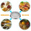 Practical Mason Jar Sprouting Lid Stainless Steels-style B 4