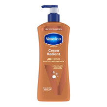 Vaseline Intensive Care Cocoa Radiant Body Lotion, 600ml for Dry Skin Care