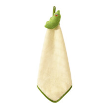 Mooie grappige figuurhanddoek Comfortabele-Teder geel