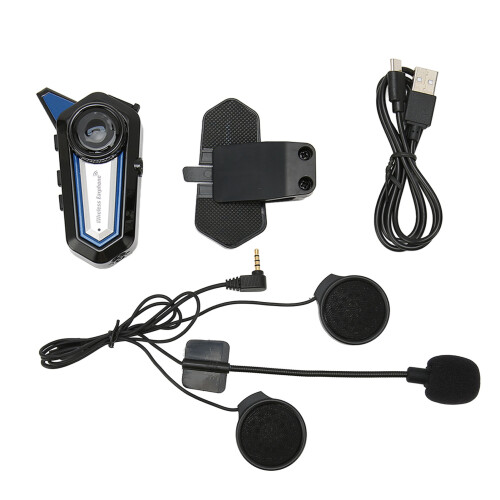 Επικοινωνία Hands Free Ακουστικά Bluetooth για Μοτοσικλέτα Τεχνολογία Ακύρωσης Θορύβου
