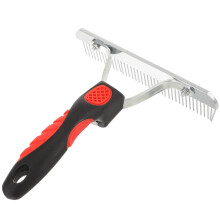Horse Hair Grooming Rake Cleaning Brush For Equine And Livestock Shedding And Grooming Ergonomic Handle