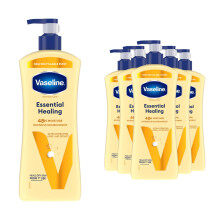 (6x Essential Healing) Vaseline Body Lotion - Essential Healing, Cocoa Radiant, Aloe Soothe 6 Pk, 600ml