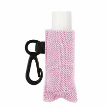 Waterproof Cosmetic Keychain Handmade Chapsticks Storage-Pink