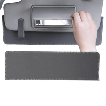 Car Sun Visor Extender Leather AntiGlare Shield with 180 Swivel for Cars and Trucks