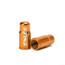 Bicycle Tire Maintenance 2 Pieces Aluminum Alloy Valve To Prevent Leakage And Damage Yellow FV