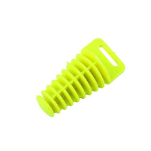Motorcycle Exhaust Plug PVC Muffler Wash Protector for Motocross Tailpipe, 3 Sizes Yellow