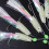 Fishing Lures Luminous Features Deep Sea Saltwater 1/0 Hook Size 4