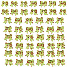 Distinctive Christmas Bowknots with Dots for-green polka dots