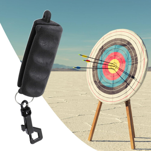 Target Puller Tool  Belt Clip Target Remover Tool, Ergonomic Handle, Shooter Game Supplies, Black 1