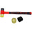 Soft Hammer Ergonomic Handle Rubber Hammer For Versatile Applications Nonmarring Grip 2