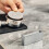 Professional Coffee Shop Accessory Storage-Gray one grid base 4