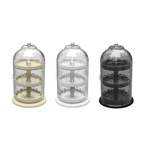 Convenient Rotating Cosmetic Organizers Rotating Makeup-Cream 1