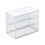 Practical Figurines Storage Case with Secure Magnetic-White 1