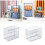 Practical Figurines Storage Case with Secure Magnetic-White 2