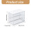 Practical Figurines Storage Case with Secure Magnetic-White 6