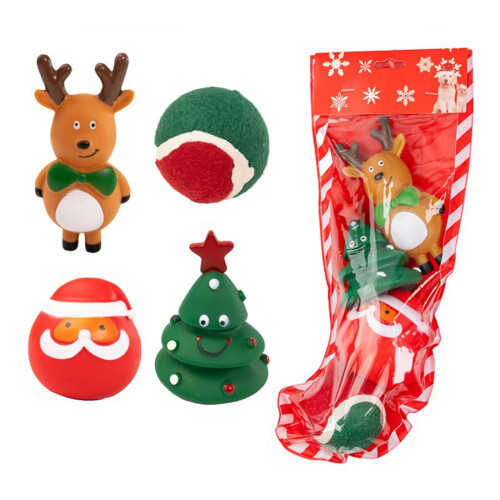 Assorted Dog Toy Giftbox for Christmas Durable-Number5