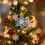 Shatterproof Acrylic Christmas Tree Decoration Glittering-B 6