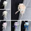 High Simulation Silk Rose Corsage for Stage Performances-Blue 3