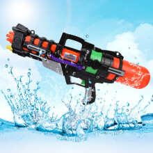 Large Water Blaster for Kids Adults, Long Shooting Range Super Fun Water Fighting Toy with Ergonomic Handle and Pulling Type Design, Pump Action High