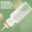 Pet cat milk bottle silicone soft nipple-Beige 2