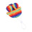 Adjustment Summer Pet Hat Protective Lightweighted-rainbow L 1