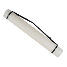 Poster Tube Poster Carrying Case Poster Storage Holder-White