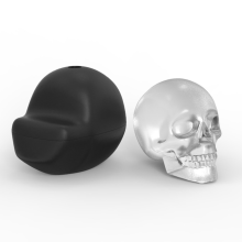 Silicone Skull Molds For Ice, Chocolate, And Candies, Non-Stick Surface Easy Release Multifunctional Use Suitable For Parties And Holiday Gifts