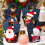 Spacious Holiday Denims Bag Christmas Decoration Storage-elder 7