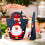 Spacious Holiday Denims Bag Christmas Decoration Storage-elder 2